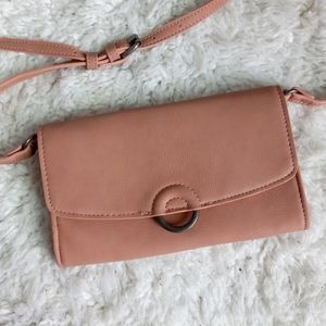 NWOT Target Universal Thread Ring Mini Crossbody Purse Bag Wallet Blush Pink